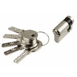 Demi cylindre - 30 x 10 mm - isr6 - vari - laiton nickel iseo