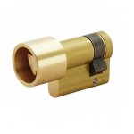 Demi - cylindre - 30 x 10 mm - � triangle prot�g� de 11 mm - laiton poli couillet