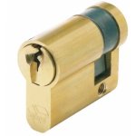 Demi cylindre - 30 x 10 mm - v5 5101 - variure ua 1001 - laiton poli vachette