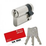 Demi cylindre - 30 x 10 mm - v5 5101 - variure ua 1001 - nickel� vachette