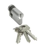 Demi cylindre - 30 x 10 mm - varié - laiton nickelé - te 5 tesa sécurité Demi cylindre - 30 x 10 mm - varié - laiton nickelé - te 5 tesa sécurité