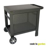 Desserte en métal - noir - reva 80 cook in garden Desserte en métal - noir - reva 80 cook in garden