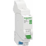 Disjoncteur modulaire miniature embrochable - 1p + n - 32a - courbe c - resi9 xe schneider