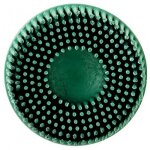 Disque abrasif rsine scotch - brite? bristle rd - zb - d50 mm - par 40 - g50 vert 3m