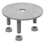 Disque correcteur d'assiette pour vis de fondation spiral nivo & cobra