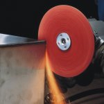 Disque en fibre cramique cubitron ii - diamtre 125mm - grain 36 - bote de 25 3m