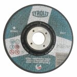 Disques gamme  basic  acier et inox pour meuleuse - moyeu dport - d115mm tyrolit