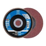 Disque à lamelles plat pff performance acier et inox Ø 125 mm - par 10 pferd Disque à lamelles plat pff performance acier et inox Ø 125 mm - par 10 pferd