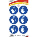 Disques d'obligation adhsifs casque obligation d80(6) novap