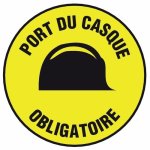 Disques rigides - port du casque obligatoire novap