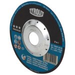 Disque  trononner pour acier et inox - deep cut protection premium - diamtre 125mm tyrolit