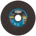 Disques  trononner - premium longlife moyeu plat - coupe acier - 115 mm - 1 mm tyrolit