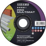 Disques  trononner multi - matriaux - pro multimat - 125x1, 6x22, 2mm sidamo