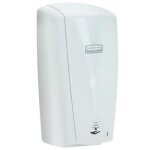 Distributeur de savon mousse manuel autofoam blanc + 4 recharges 1100ml rubbermaid