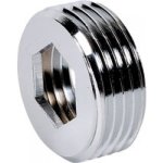 Doublure laiton m�le / femelle avec but�e int�rieure � 15 / 21 � 12 / 17 chrom� bricozor