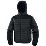 Doudoune matelasse bloom - 3 poches - gris et noir - m delta plus