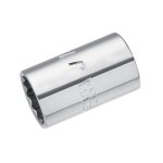 Douille 3 / 8  - courte -  12 pans - 17 mm sam outillage