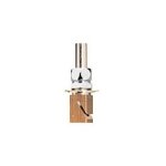 Douille d'arriv�e chrom� pour urinoir d5910aa porcher