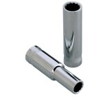 Douille longue 1 / 2'' 6 pans - 10 mm sam outillage