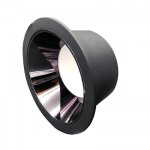 Downlight led blues 21, 9w cct - diam 190 mm - noir asled