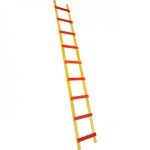 Echelle de toit en bois - entraxe 33 cm - 9 barreaux - 3 m�tres outifrance