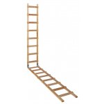 Echelle de toit - bois - pliante - 2 x 2, 00 m - 16 chelons entraxe 25 cm outifrance