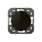 Commande d'éclairage - double va - et - vient - dooxie - noir legrand Commande d'éclairage - double va - et - vient - dooxie - noir legrand