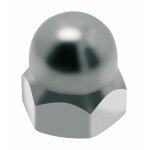 Ecrou borgne acier inox a4 - diamtre 4 mm - 200 pices acton