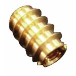 crous laiton double filet - diamtre 5 mm - 20 pices bricozor