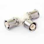 T� �gal � sertir - pour tube multicouche - 16 x 16 x 16 multitubo