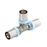 Té égal à sertir pour tube multicouche diamètre 20 mm rbm Té égal à sertir pour tube multicouche diamètre 20 mm rbm