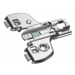 Embase charni�re invisible - � cadre - r�glage par excentrique - 8099 hettich