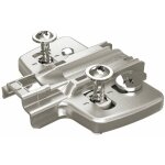 Embase cruciforme pour montage d'angle - avec vis et manchons - distance 5mm - 1 pièce hettich Embase cruciforme pour montage d'angle - avec vis et manchons - distance 5mm - 1 pièce hettich