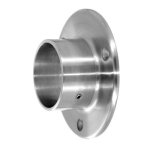 Embase pour main courante diamtre 42, 4 mm plat - inox 304 design production