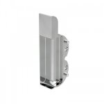 Embase support d'angle m6 / 4 - m�canisme oscillo - battants bois - droit - 15 mm ferco