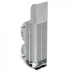 Embase support d'angle m6 / 4 - m�canisme oscillo - battants bois - gauche - 15 mm ferco