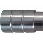 Embouts cylindre pour tube 28 mm boulet