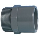 Embout pvc pression  coller  mle 16  filetage mle 12 / 17 codital