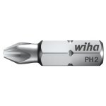 Embouts de vissage phillips - standard - ph1 - longueur 25mm - x10 wiha