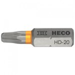 Embout de vissage pour vis heco � empreintes heco - drive 20 - longueur 25 mm - x10 heco