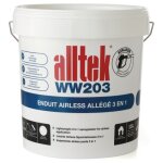 Enduit airless - 3 en 1 - allg - prt  l'emploi - alltek ww203 15l bricozor