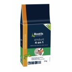Enduit de rebouchage, collage - poudre 5 kg - enduit 4 en 1 bostik
