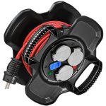 Enrouleur de cble - 3 prises et 2 ports usb - x - gum brennenstuhl