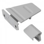 Entraneur de faade tiroir  l'anglaise - innotech atira - gris hettich