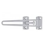 Entrebâilleur pour porte affleurante - modern - chromé mat socona Entrebâilleur pour porte affleurante - modern - chromé mat socona