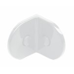 Equerres de fixation en nylon pour cloisons modulaires ny - bw - blanc normbau