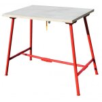 tabli pliant - eco - plombier - 0, 90 m - mtal bois outifrance