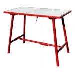 tabli pliant - professionnel - plombier - 1, 10 m - mtal bois outifrance