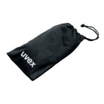 �tui � lunettes de protection � branches - microfibre - noir uvex