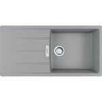 Evier  encastrer - fraganit - 1 cuve + 1 gouttoir - centro xl - stone franke